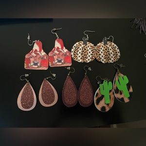 5 earring sets